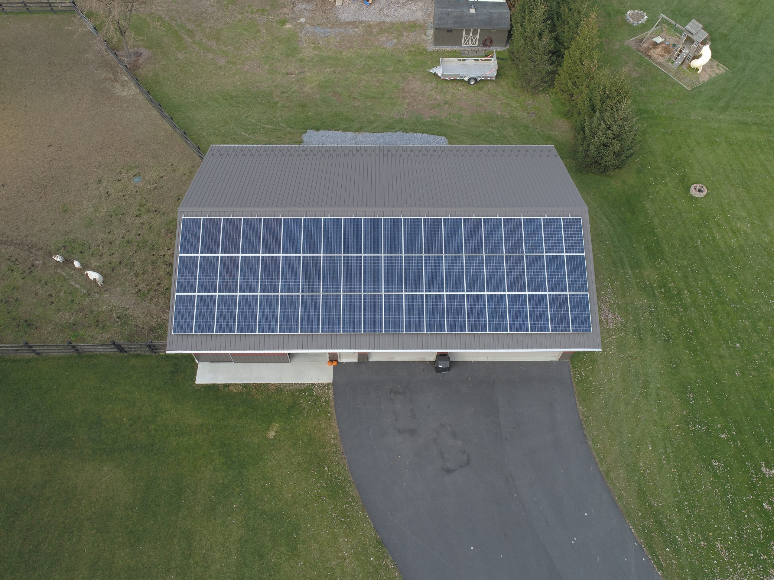 agricultural solar panels